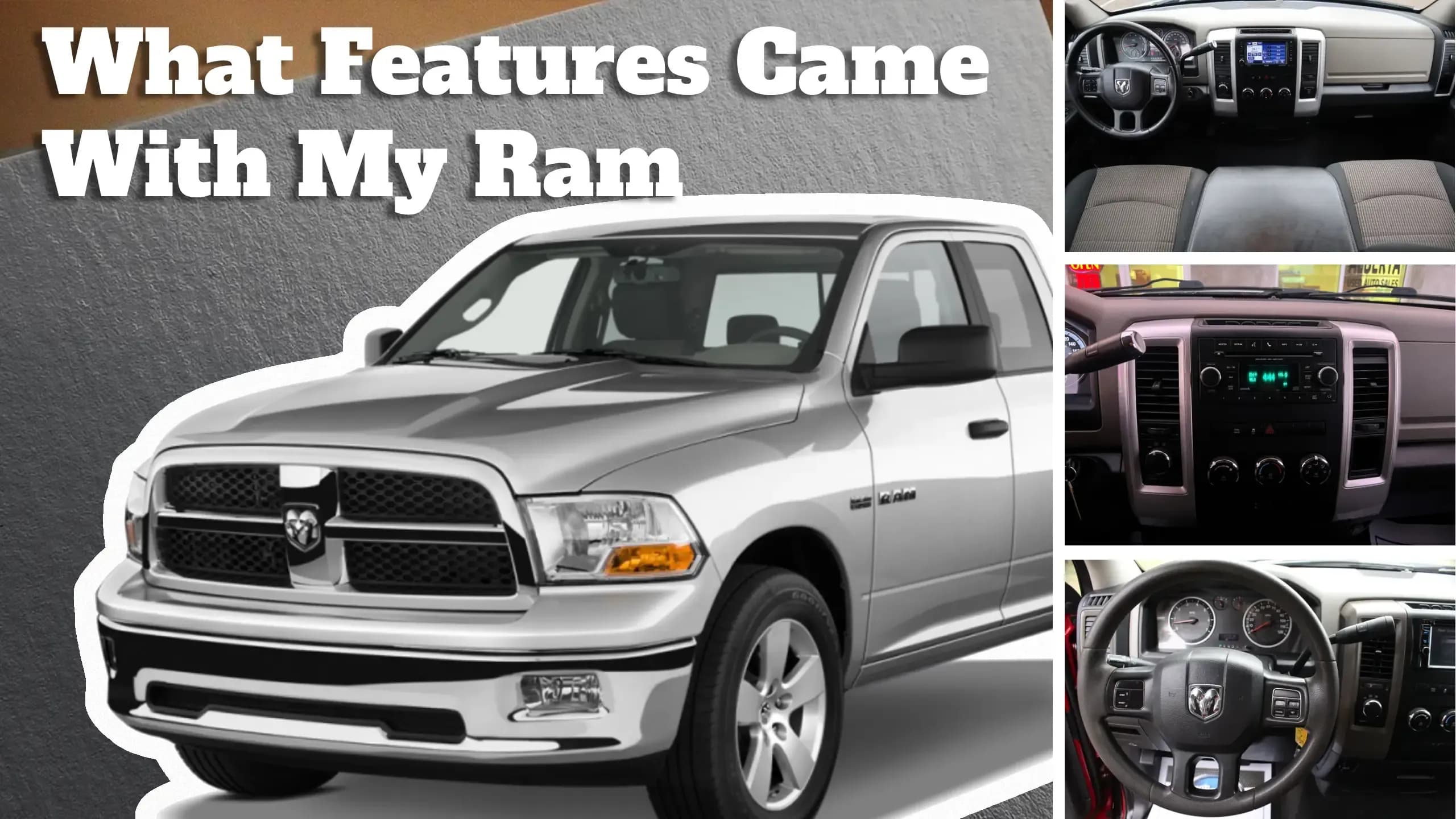 2012 Ram 1500 