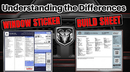 Window Sticker vs Build Sheet: A Complete Comparison